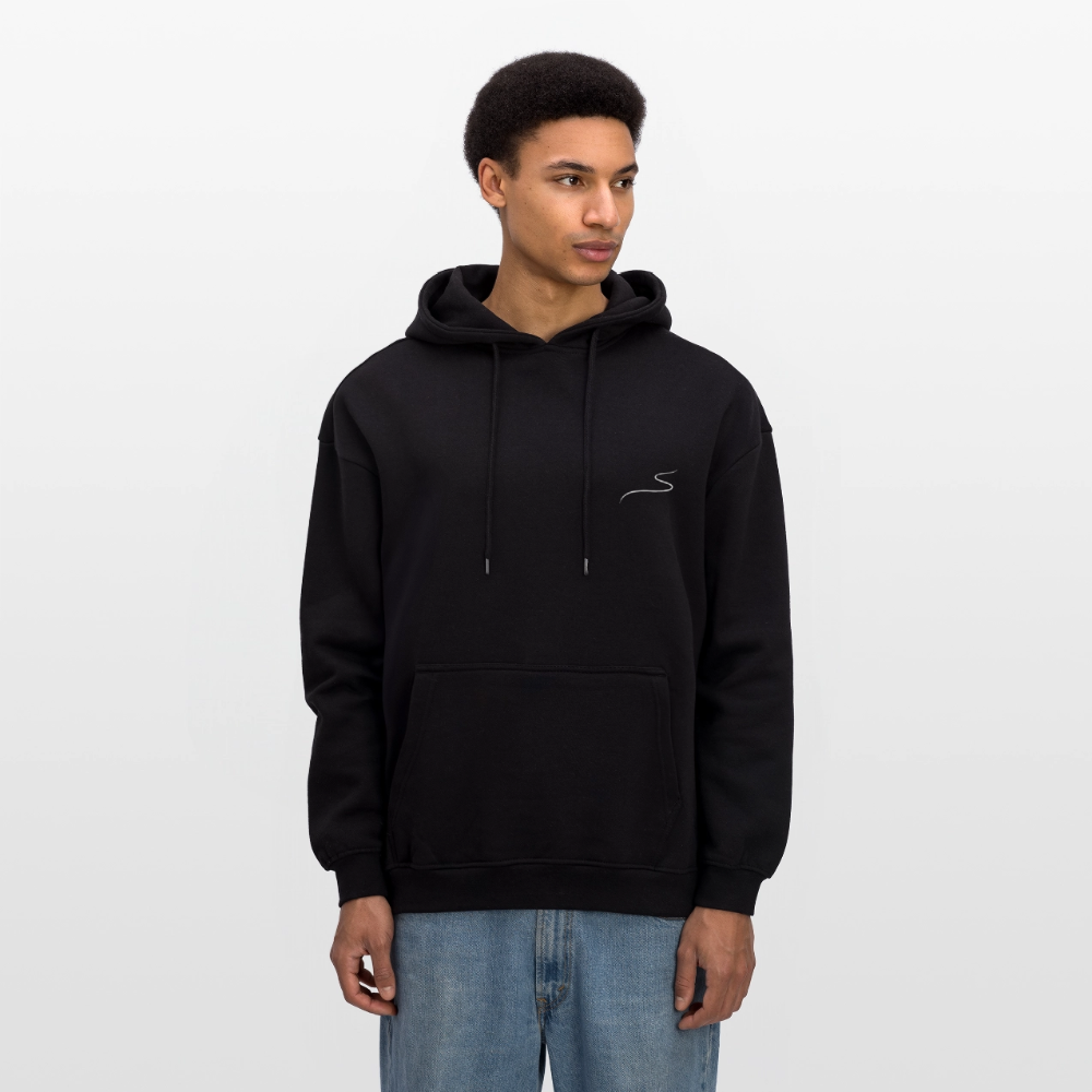 Felpa con cappuccio oversize CYOP - nero