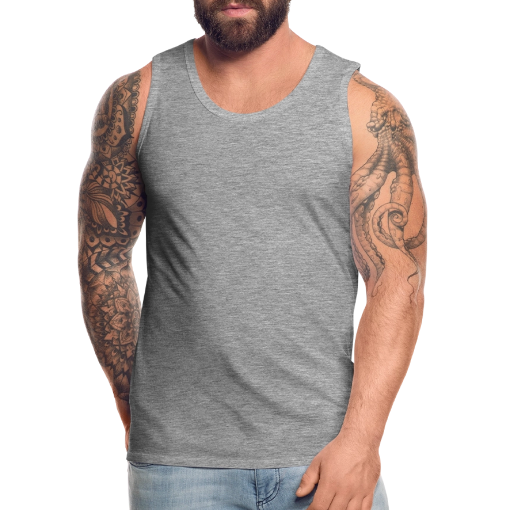 Canotta premium da uomo CYOP - grigio melange