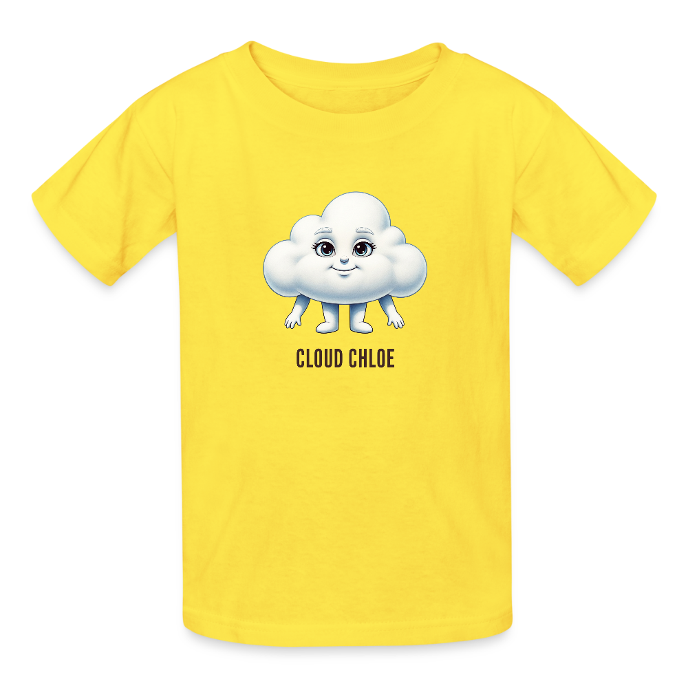 Maglietta per bambini Cloud Chloe - giallo