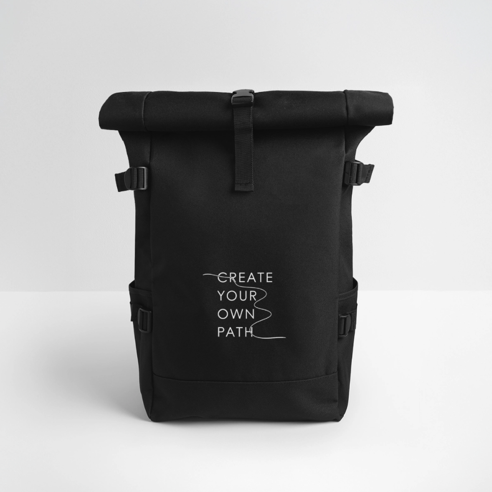 Zaino Rolltop CYOP - nero