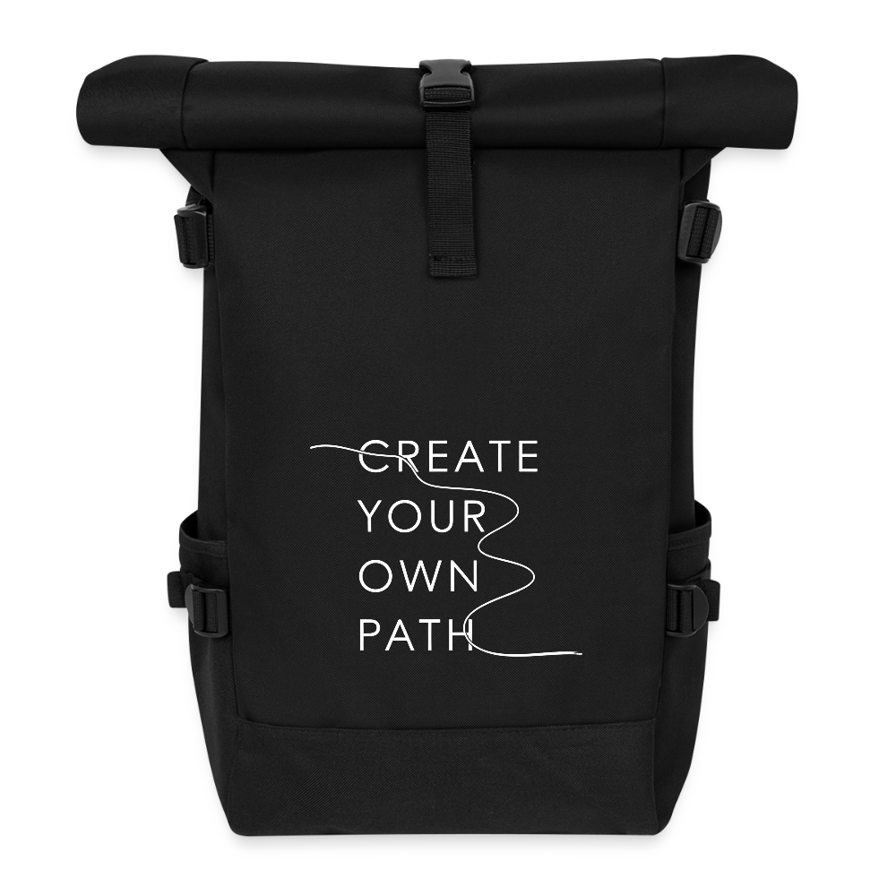 Zaino Rolltop CYOP - nero