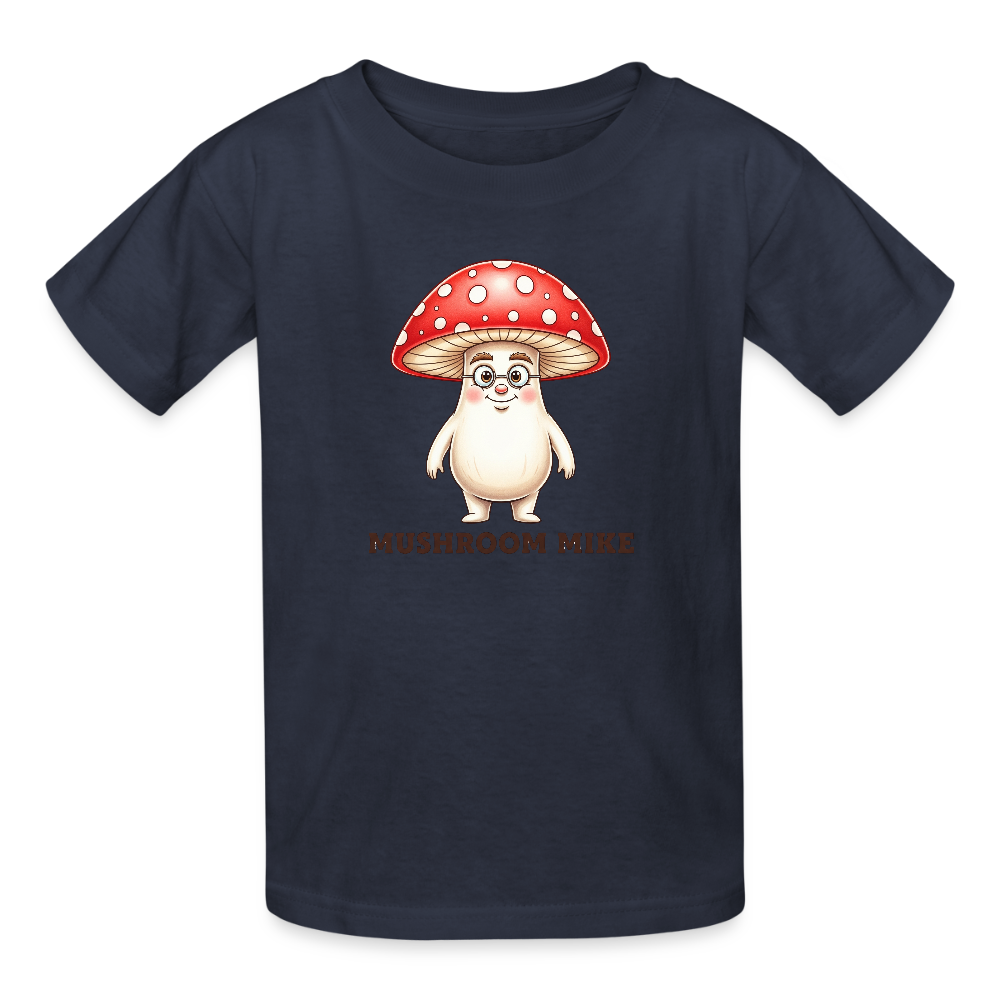 Maglietta per bambini Mushroom Mike - navy