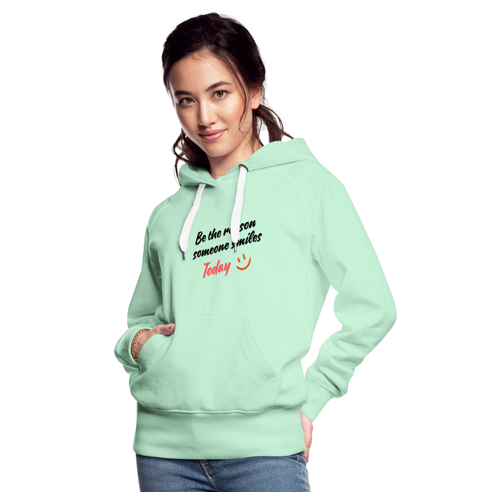 Felpa con cappuccio Be The Reason da donna (chiara) - verde menta chiaro