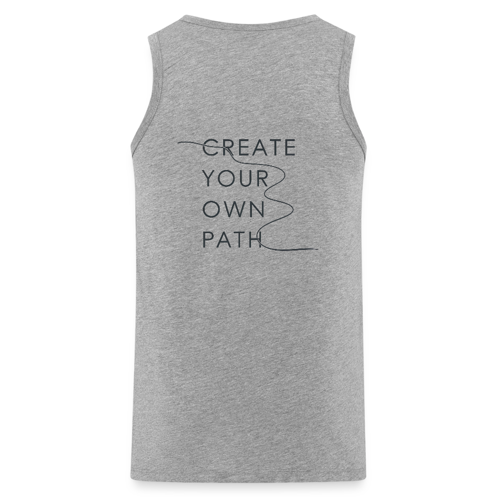 Canotta premium da uomo CYOP - grigio melange