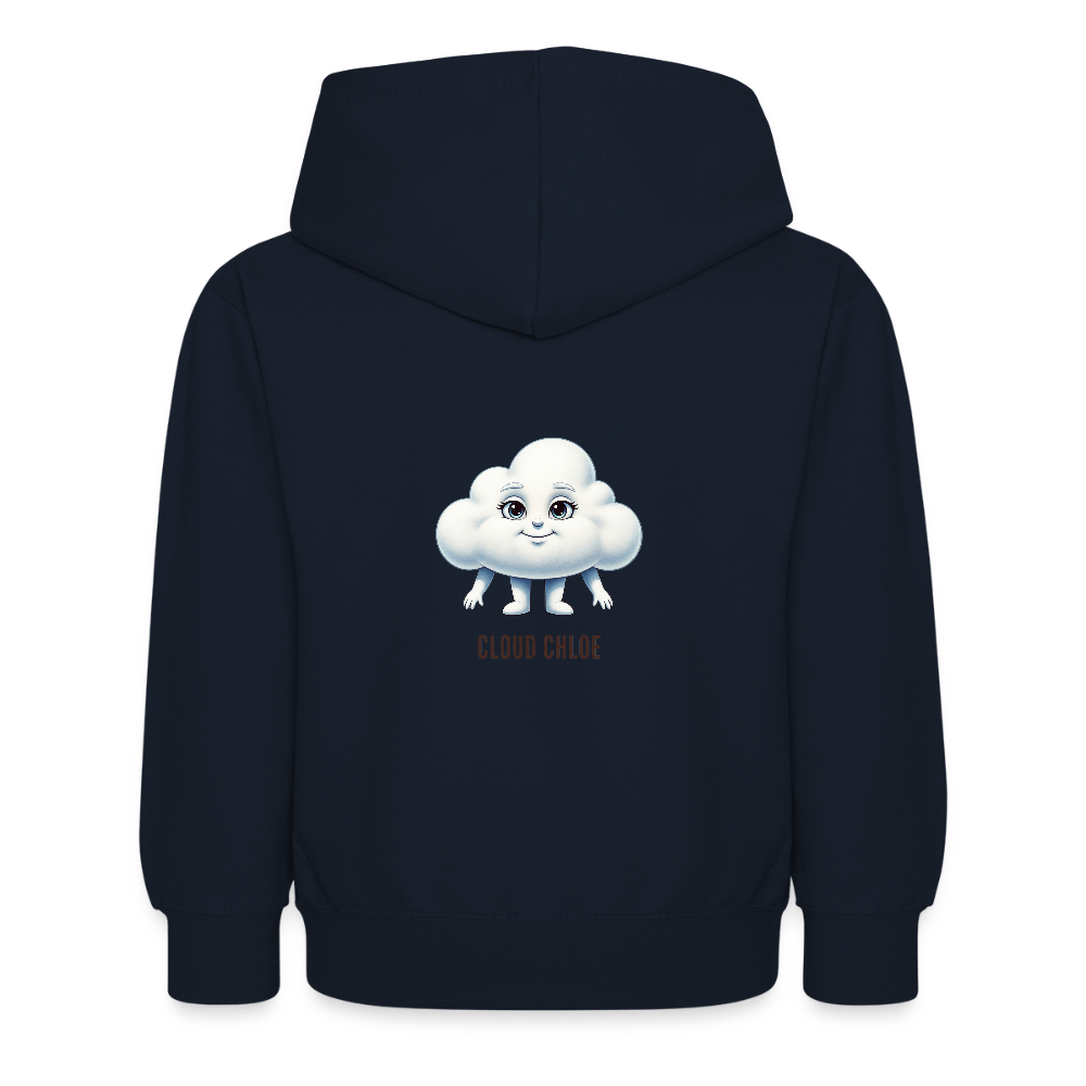 Felpa con cappuccio per bambini Cloud Chloe - blu scuro