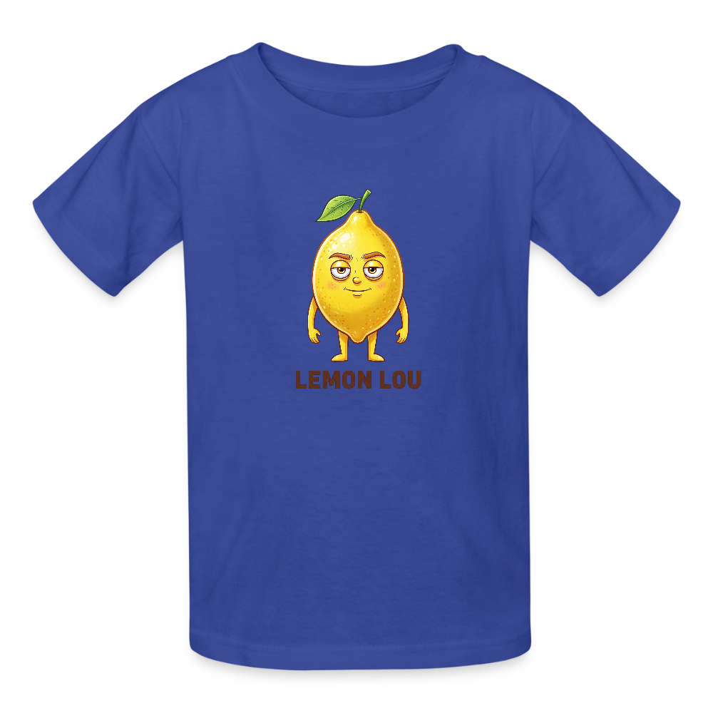 Maglietta per bambini Lemon Lou - blu royal