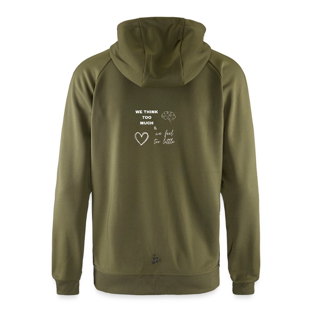 Giubbotto Craft We Think Too Much - verde kaki