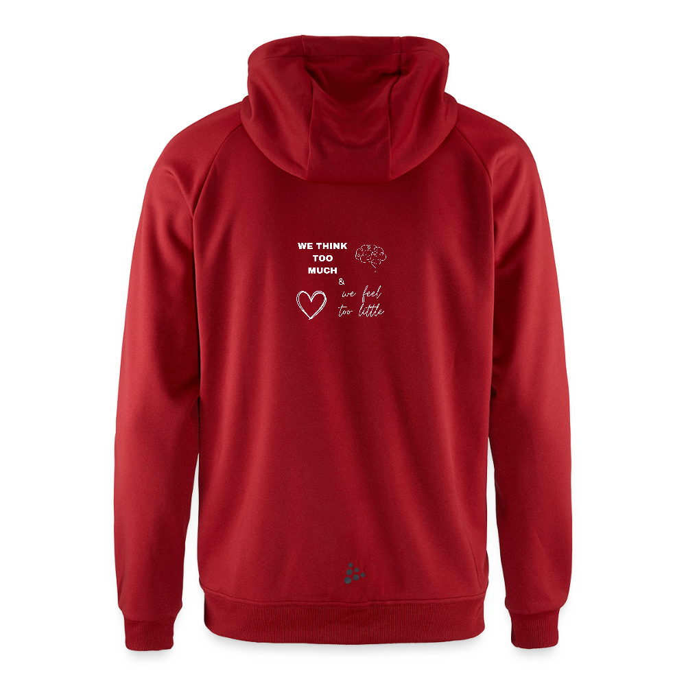 Giubbotto Craft We Think Too Much - rosso scuro