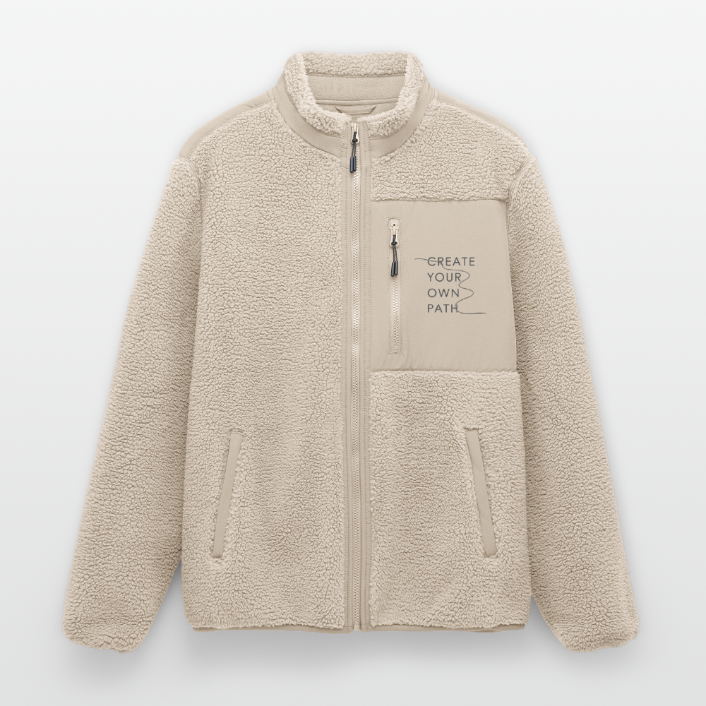 Pile Relaxed Fit Create Your Own Path - beige