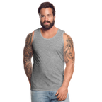 Canotta premium da uomo Kindness over Cleverness - grigio melange