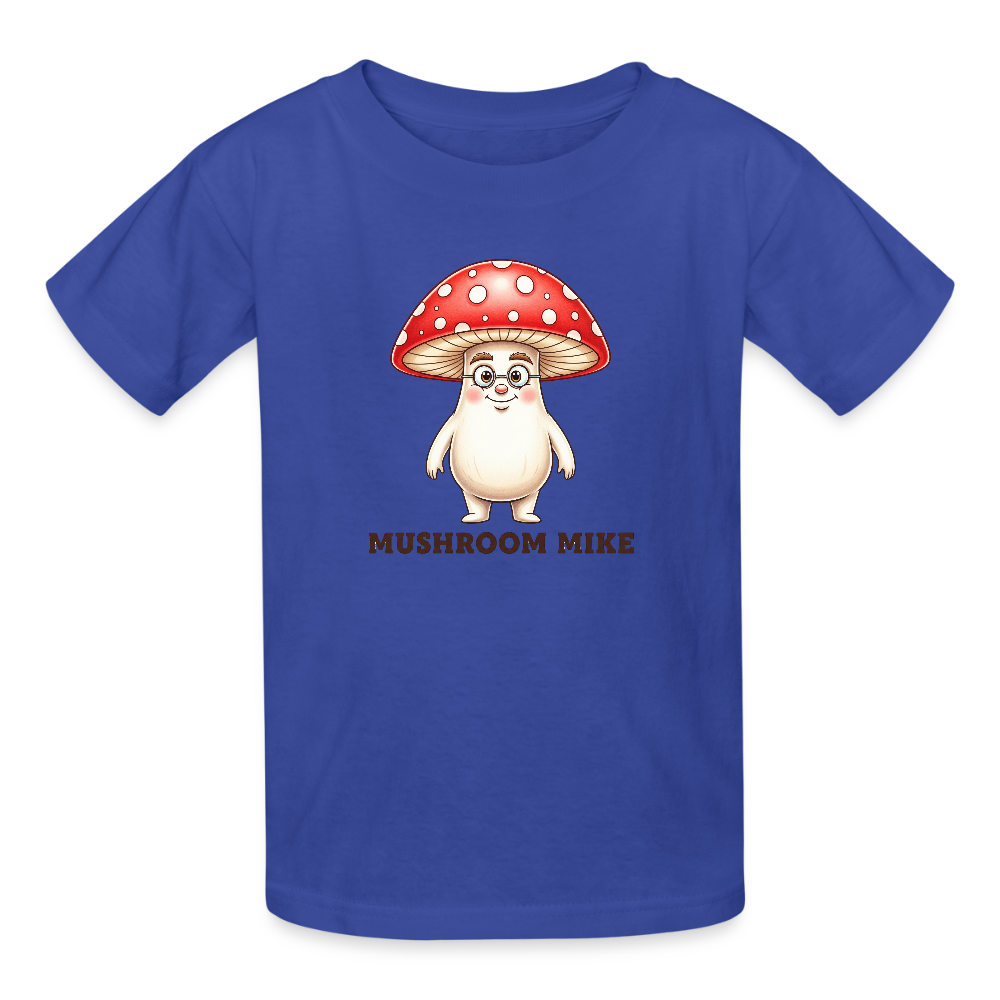 Maglietta per bambini Mushroom Mike - blu royal