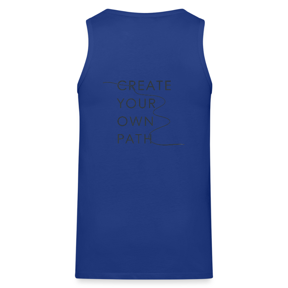 Canotta premium da uomo CYOP - blue royal