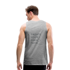 Canotta premium da uomo CYOP - grigio melange