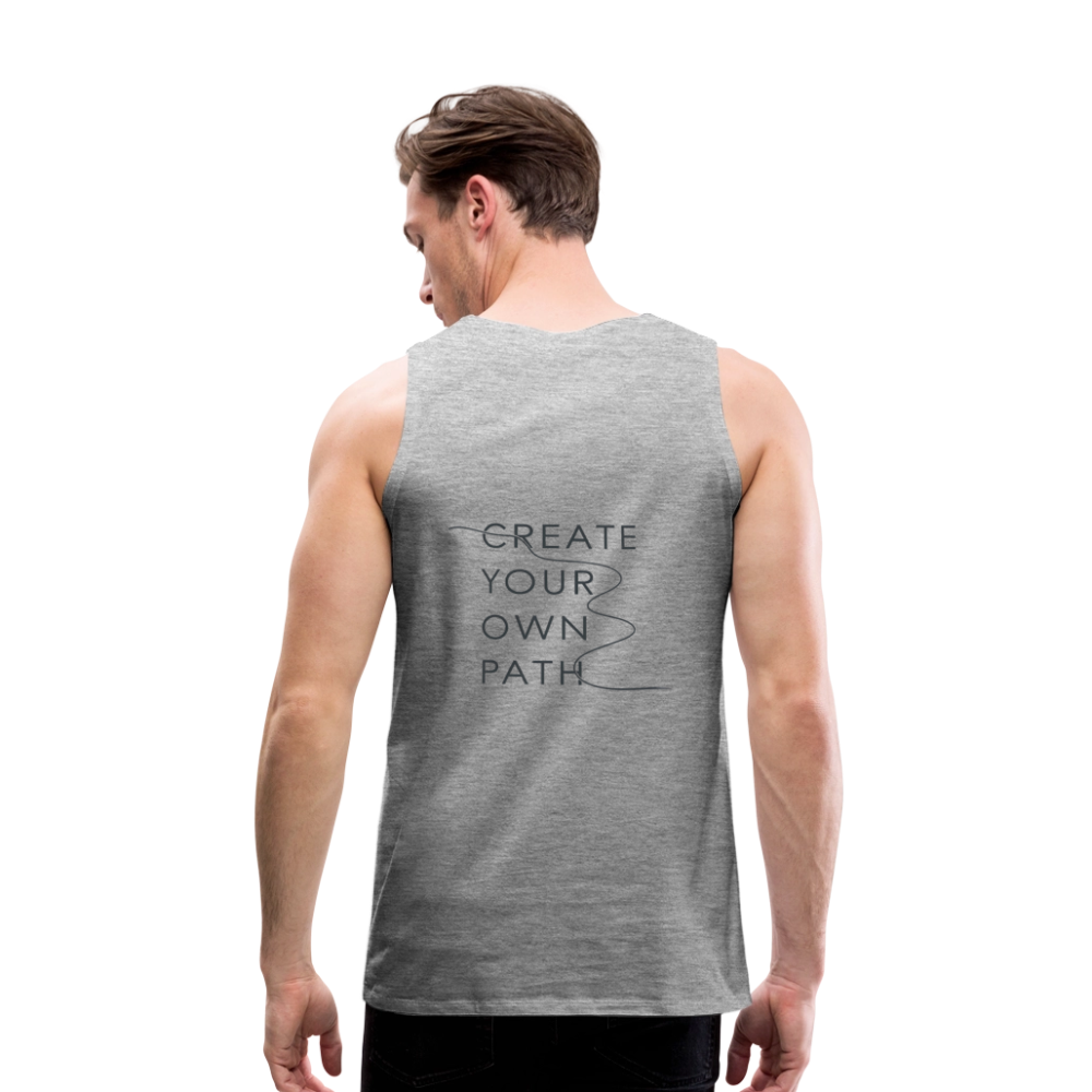 Canotta premium da uomo CYOP - grigio melange