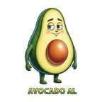 Felpa con cappuccio per bambini Avocado Al