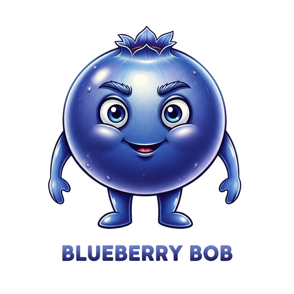 Felpa con cappuccio per bambini Blueberry Bob