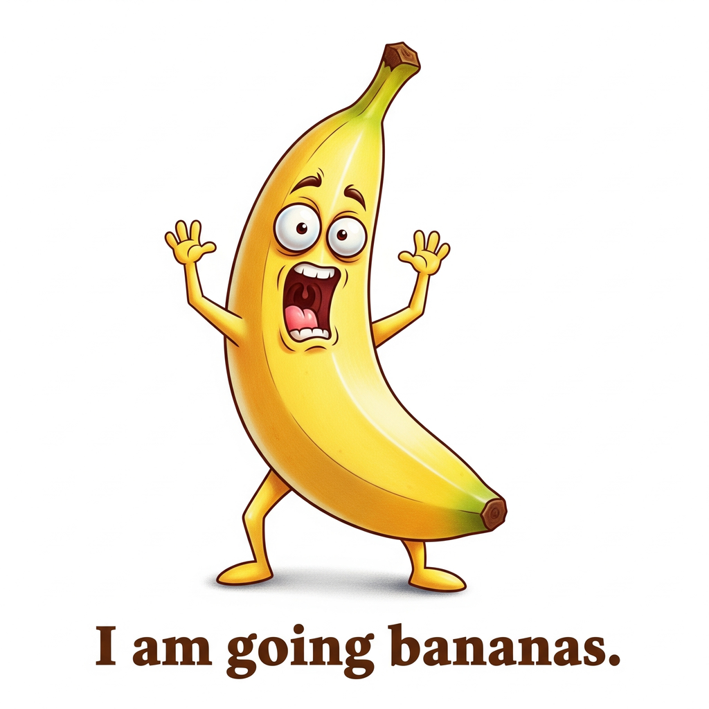 Maglietta unisex Banana Ben "Going bananas"