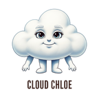 Felpa con cappuccio per bambini Cloud Chloe