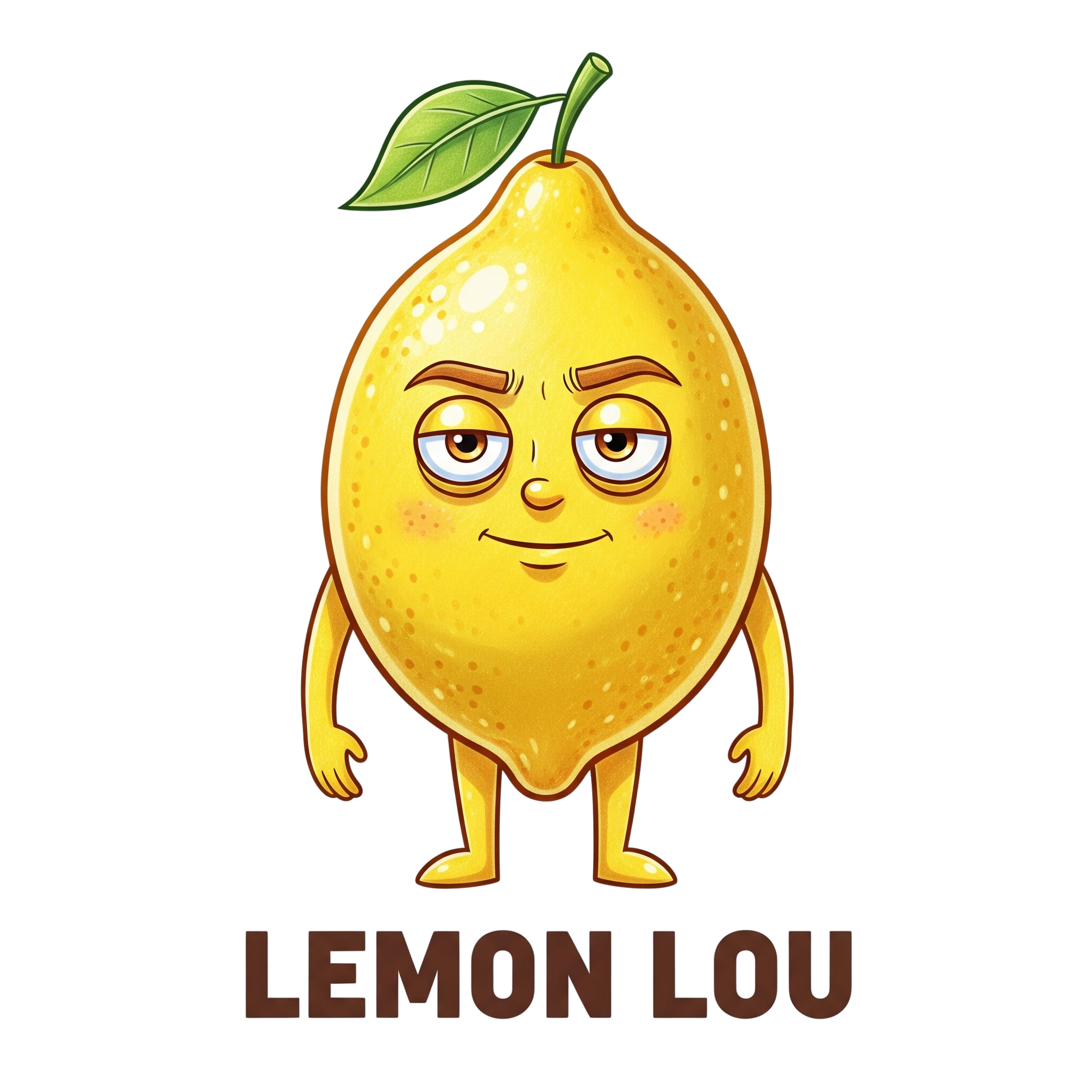 Felpa con cappuccio per bambini Lemon Lou