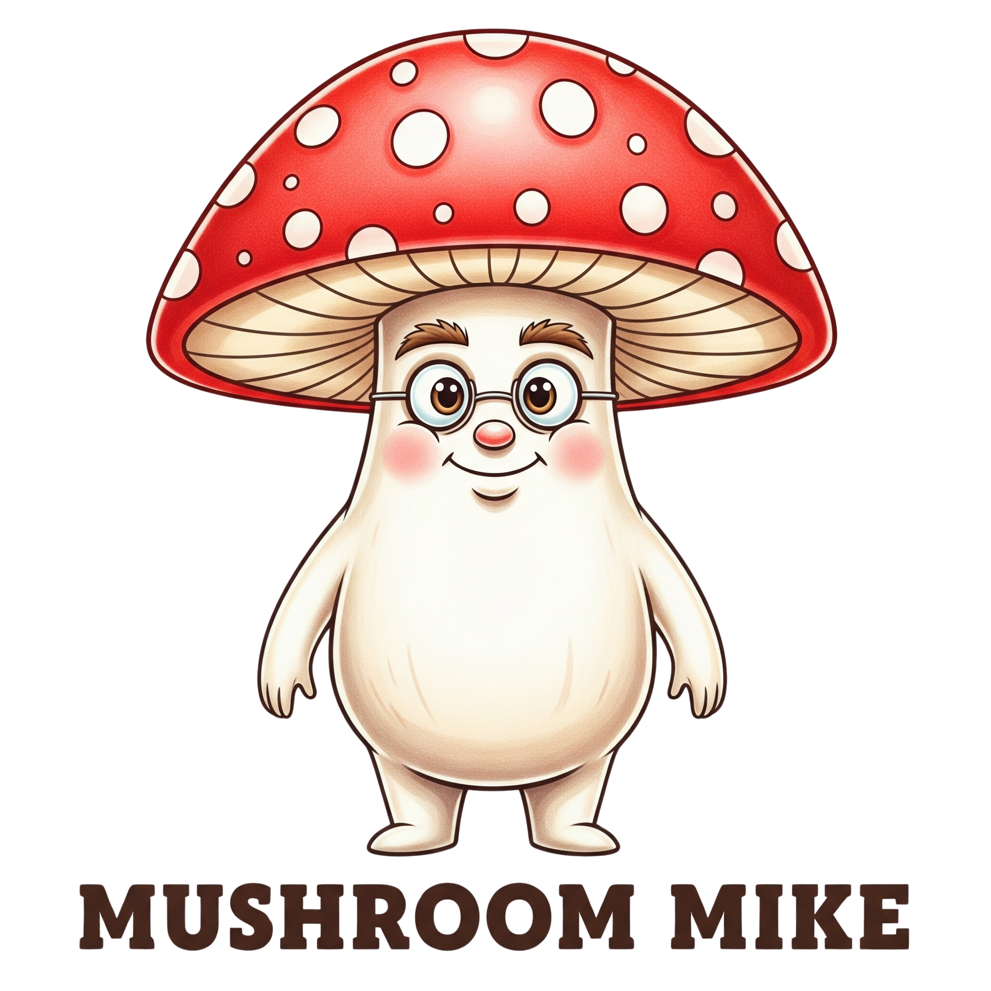 Felpa con cappuccio per bambini Mushroom Mike