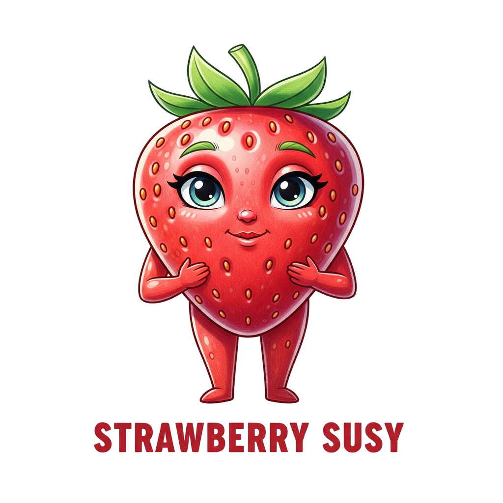 Felpa con cappuccio per bambini Strawberry Susy