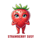 Felpa con cappuccio per bambini Strawberry Susy