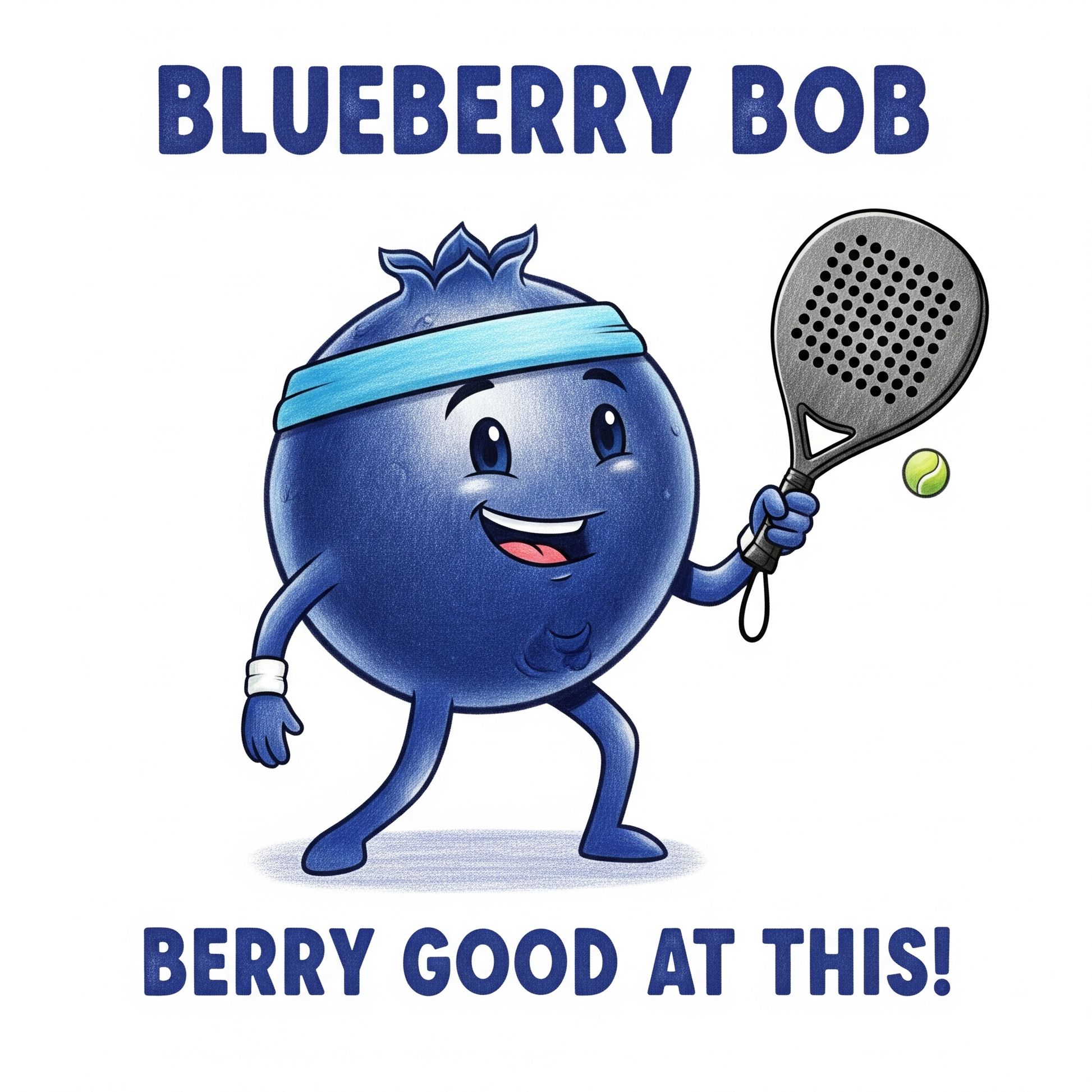 Bueberry Bob padel sports shirt