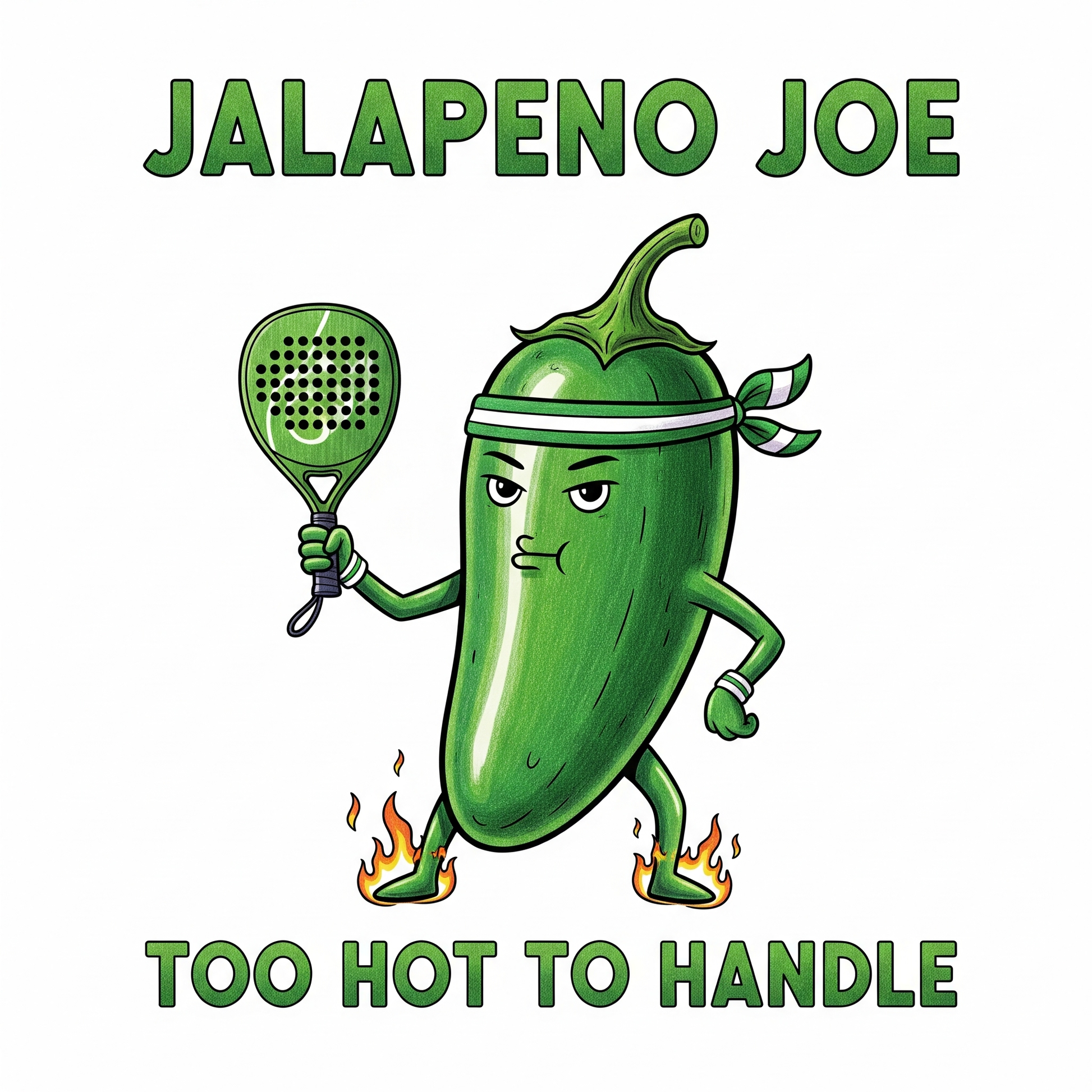Jalapeno Joe padel sports shirt