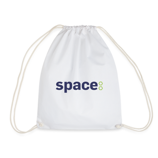 Borsa cotone Space - bianco