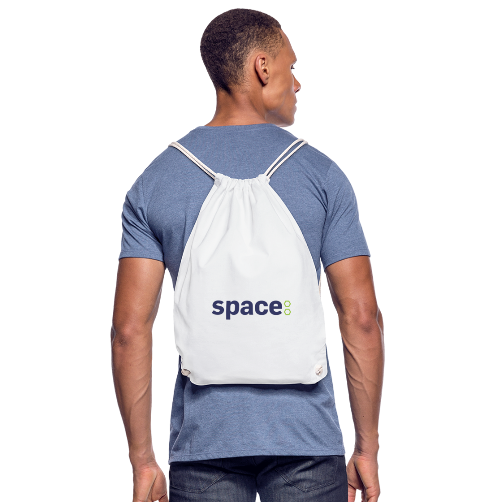 Borsa cotone Space - bianco