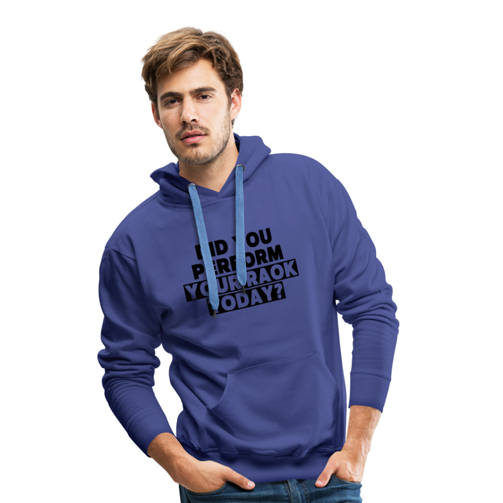 Felpa con cappuccio premium da uomo Random Act Of Kindness - blu royal