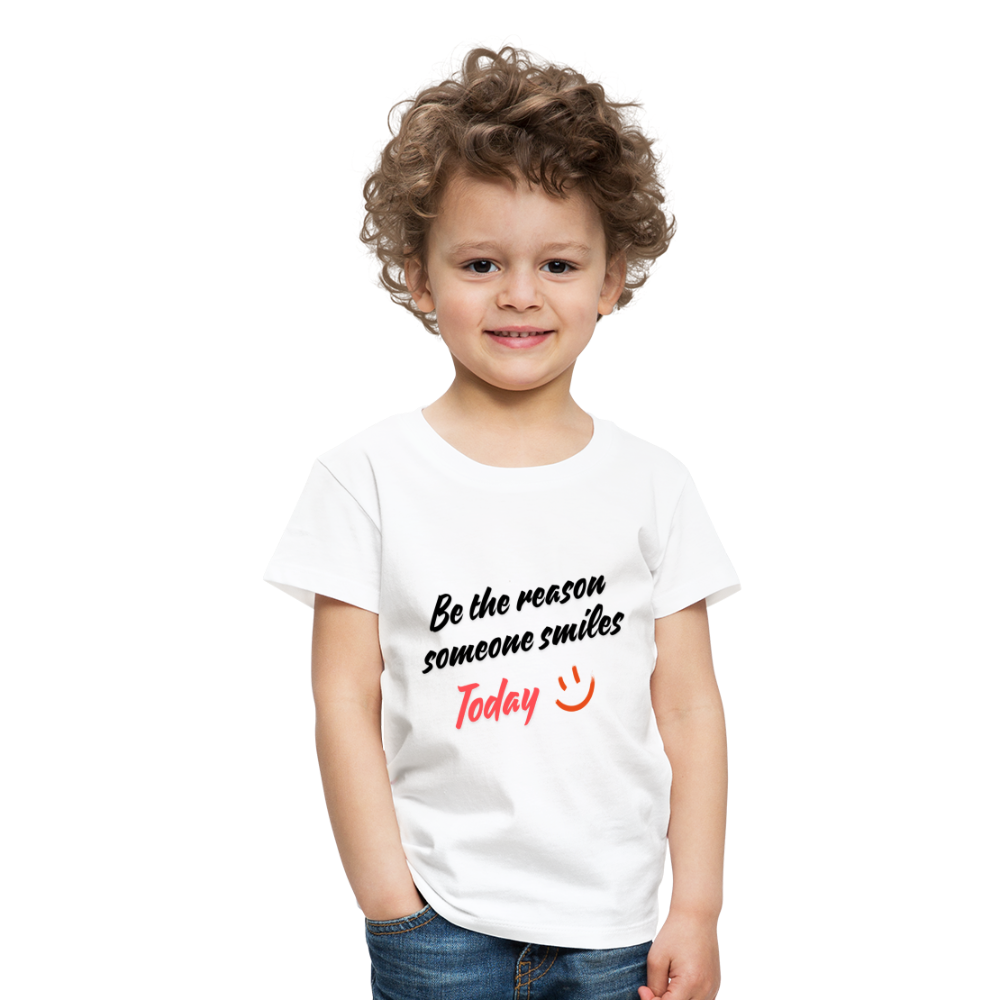 Maglietta Premium Be The Reason per bambini - bianco