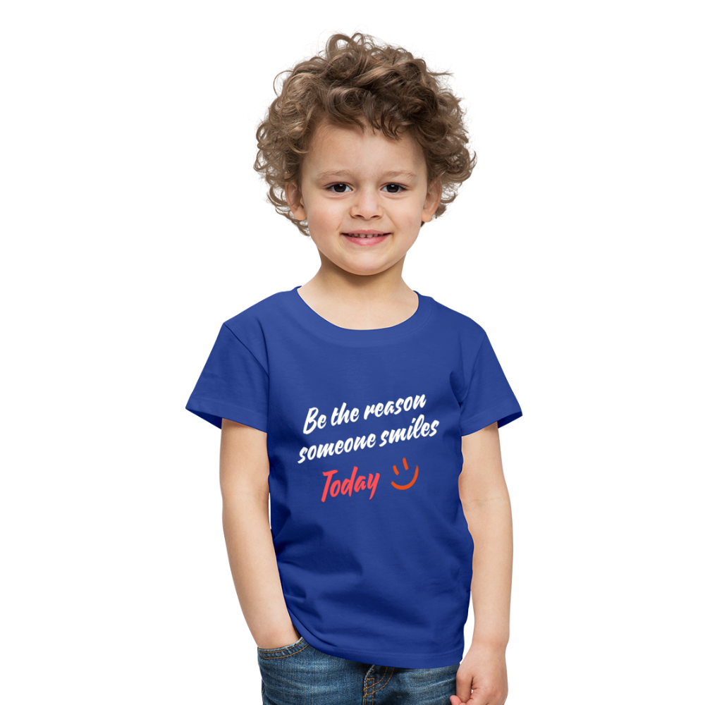 Maglietta Premium Be The Reason scura per bambini - blue royal