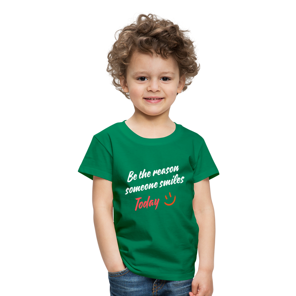 Maglietta Premium Be The Reason scura per bambini - verde kelly