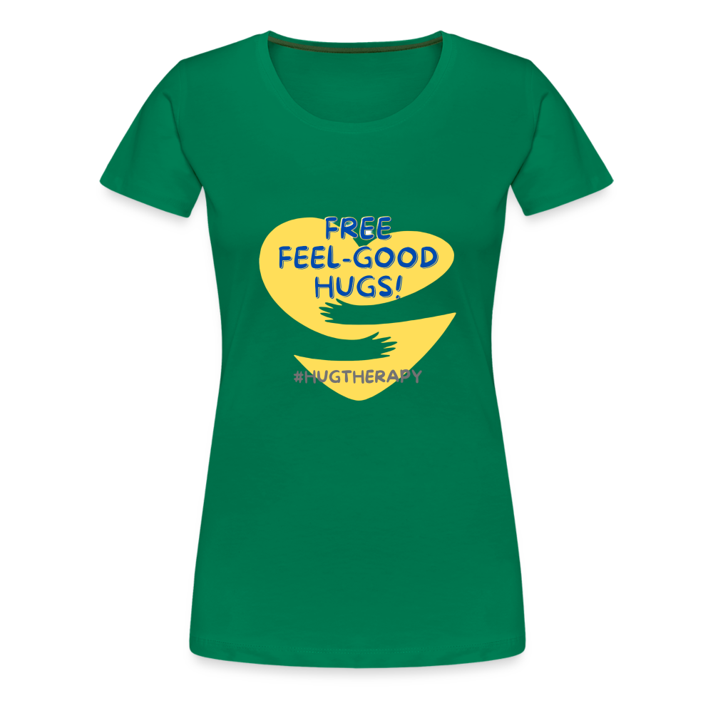 Maglietta Premium Feel Good Hugs da donna - verde kelly