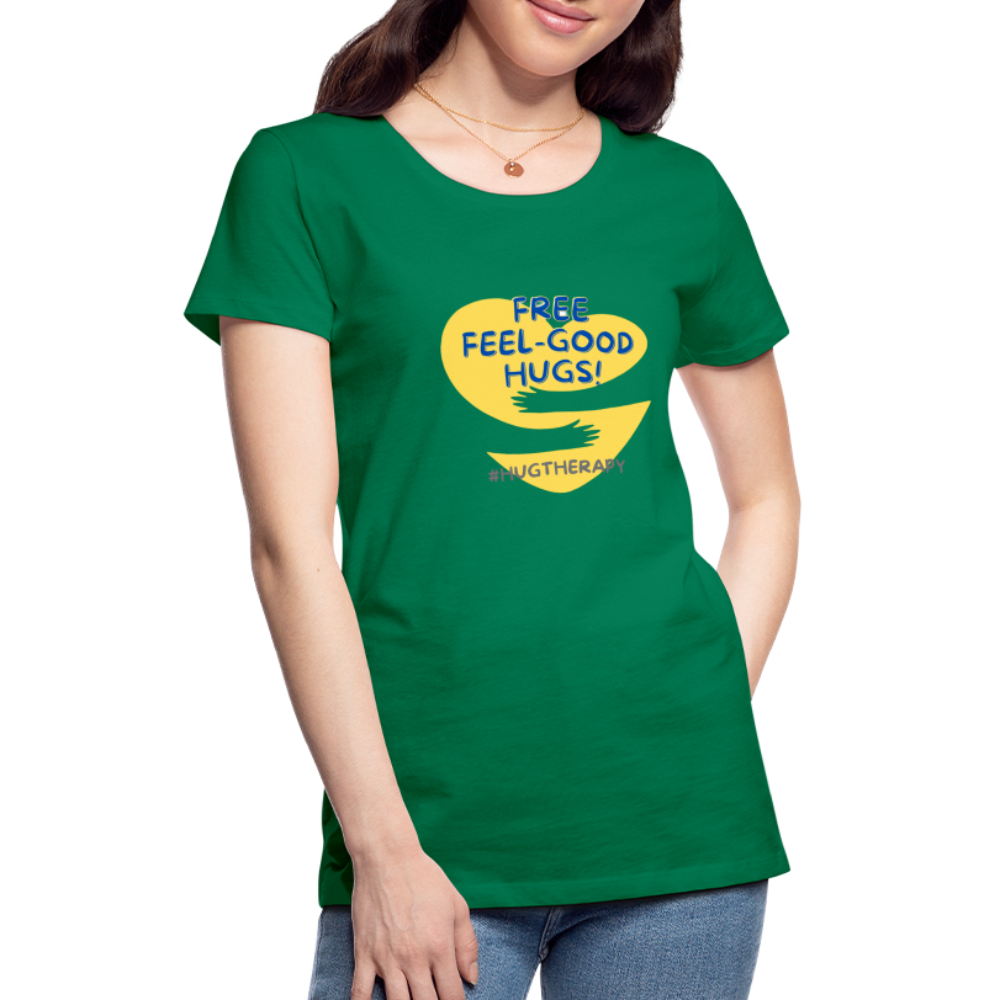 Maglietta Premium Feel Good Hugs da donna - verde kelly