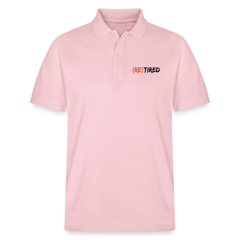 Polo ecologica unisex (RE)TIRED - rosa chiaro