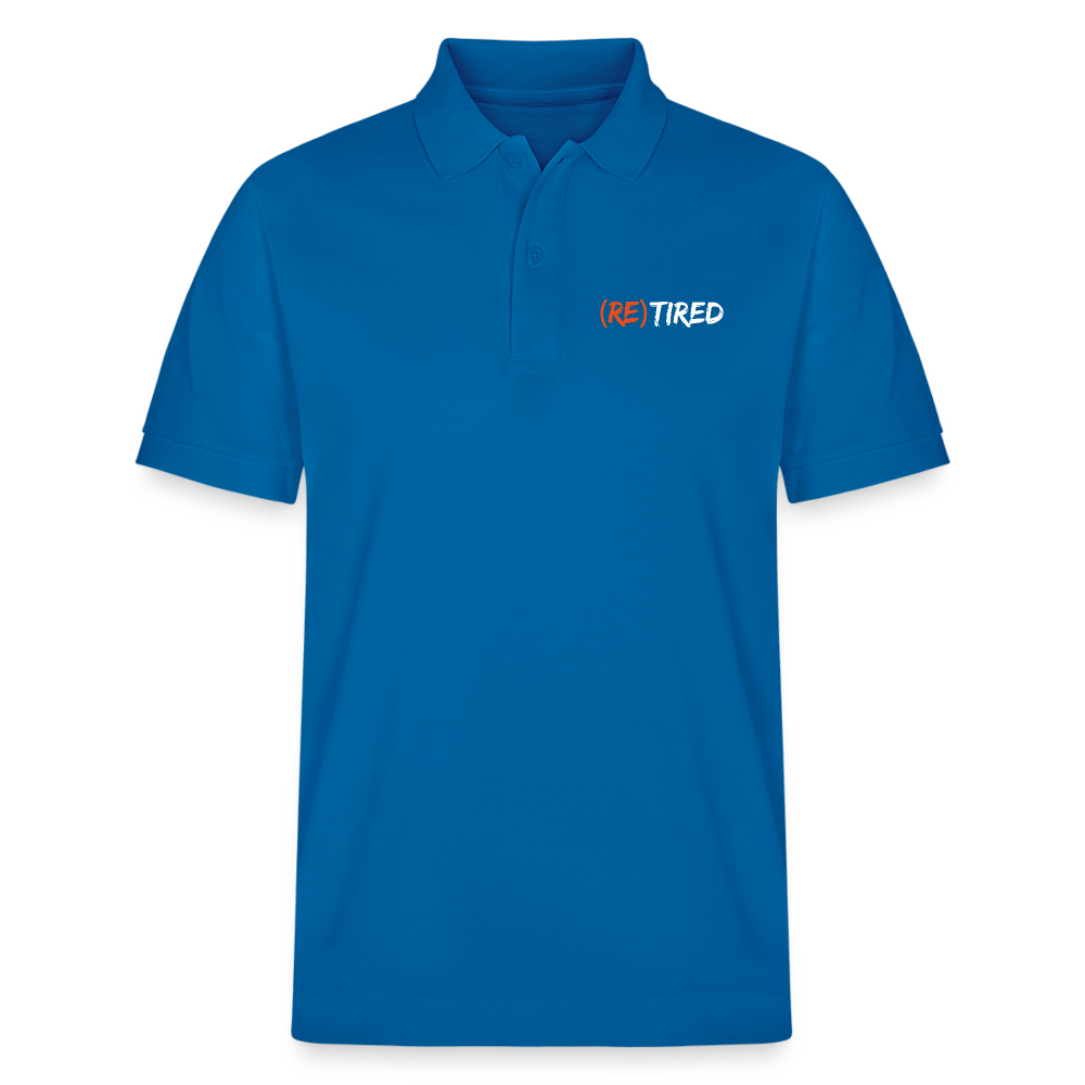 Polo ecologica unisex (RE)TIRED - blu royal