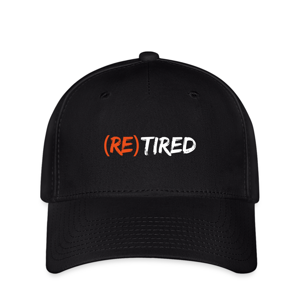 Flexfit Cap (RE)TIRED - nero